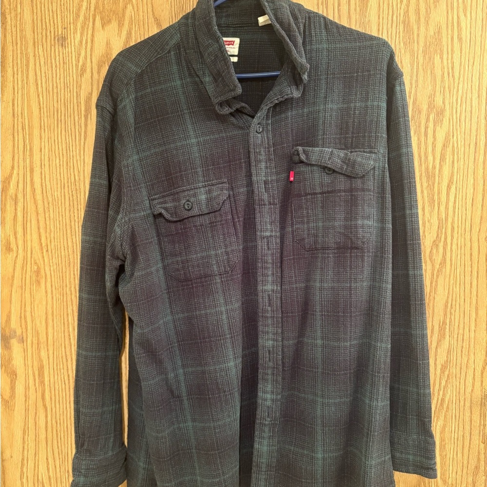 Levi's Green Relaxed Fit Shirt